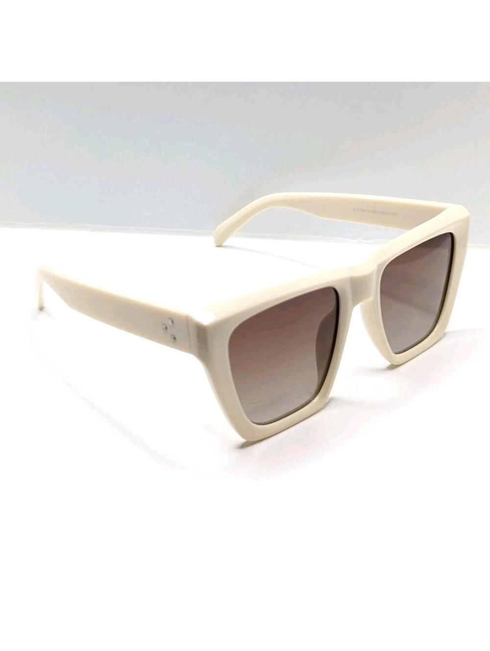 Sojos SJ2179 C8 MZ 52023-144 Oversize Sunglasses Beige Minimalist Eyewear